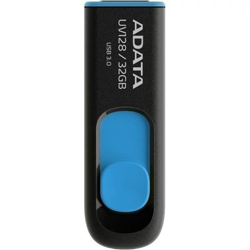 فلش مموری ای دیتا UV128 USB 3 ظرفیت 32 گیگابایت