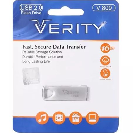 فلش مموری وریتی V 809 USB 2 ظرفیت 16 گیگابایت